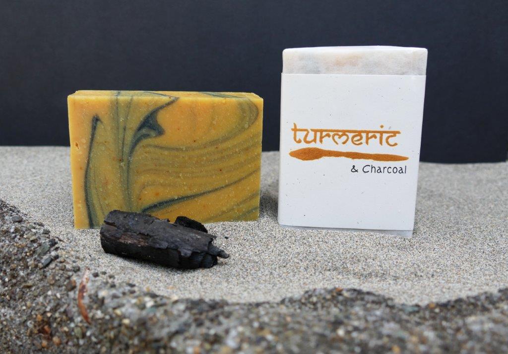 Harmony Soapworks - Turmeric and Charcoal Soap